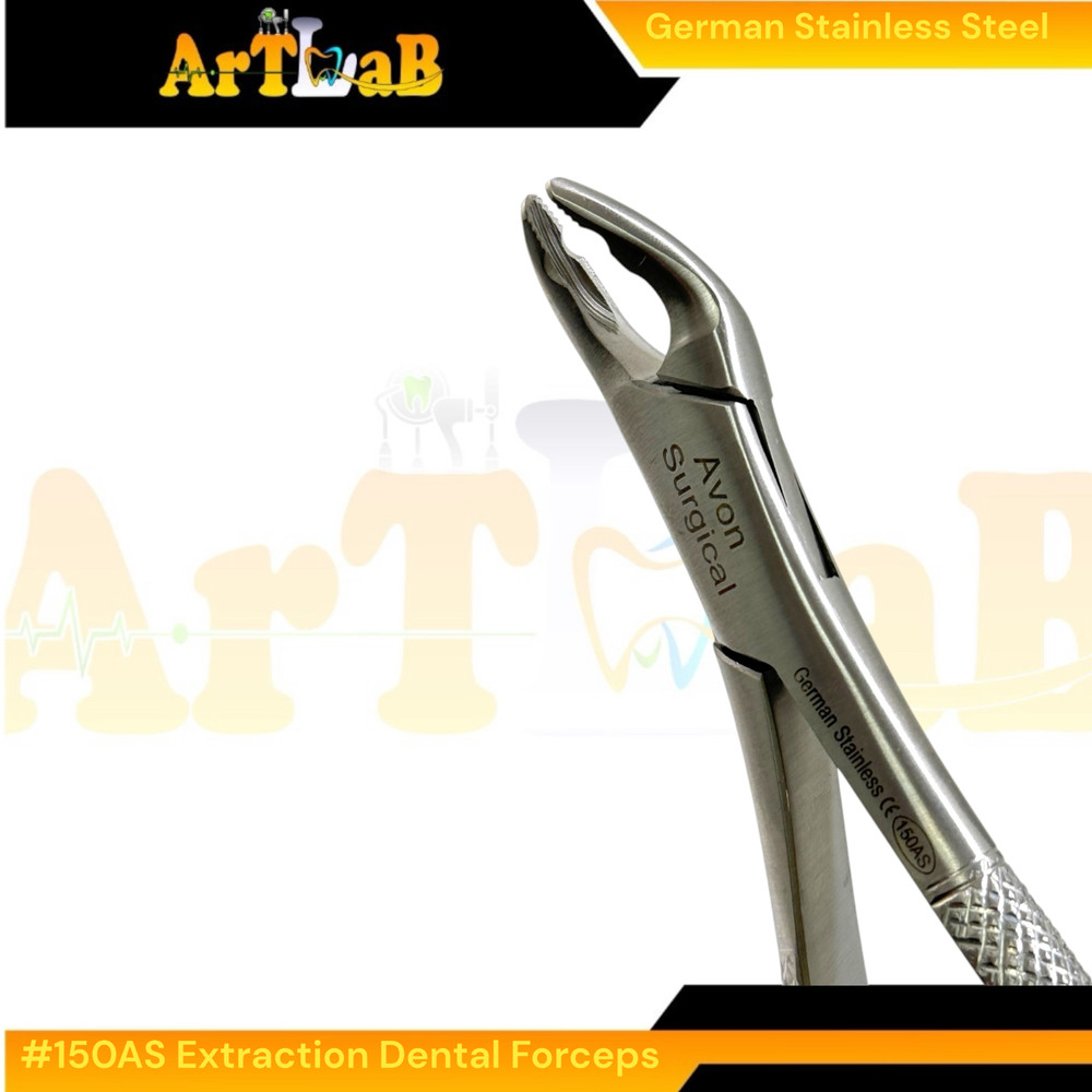 Split Beak Serrated Jaw Extraction Forceps #150AS Universal Upper Extrations