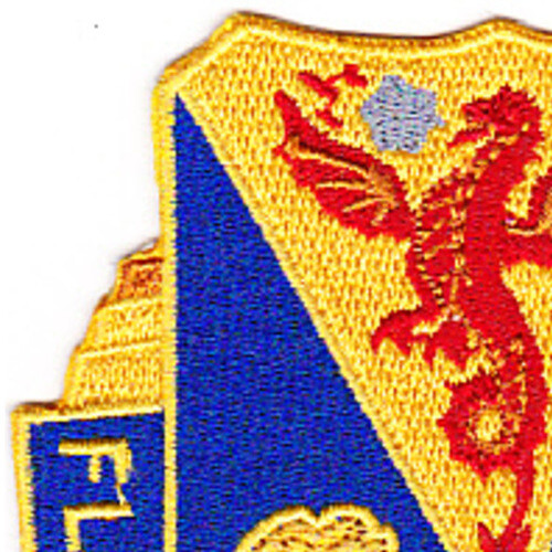 206th Chemical Battalion Patch