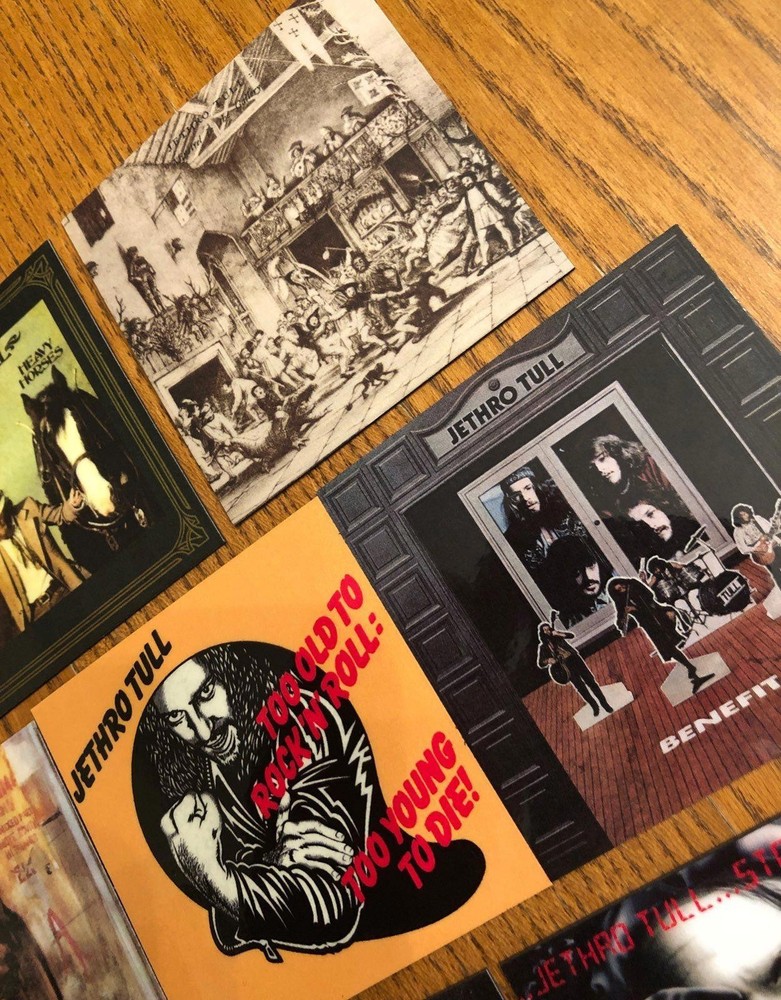 Jethro Tull fridge magnets