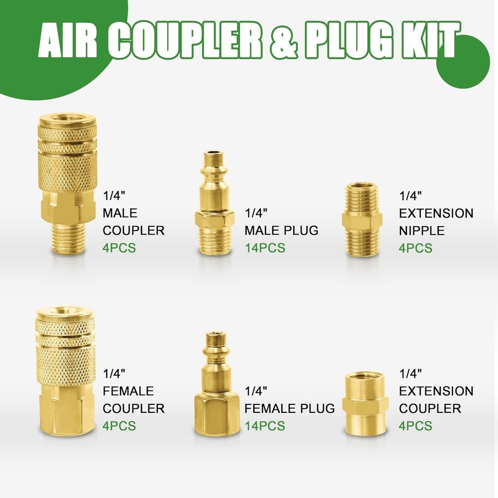 Versatile Air Compressor Accessories Kit