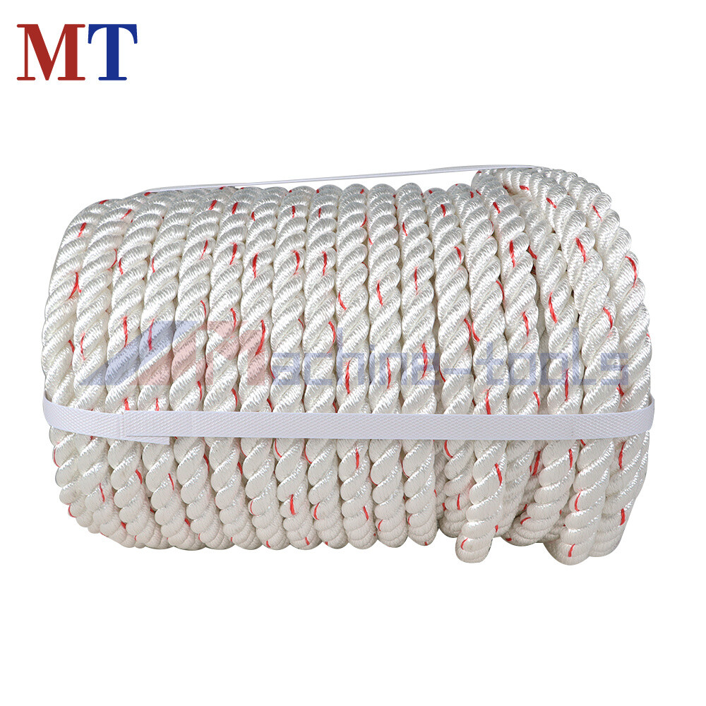 5/8"×150' Double Braid Polyester Arborist Bull Rope Pulling Rigging Line 8900Lbs