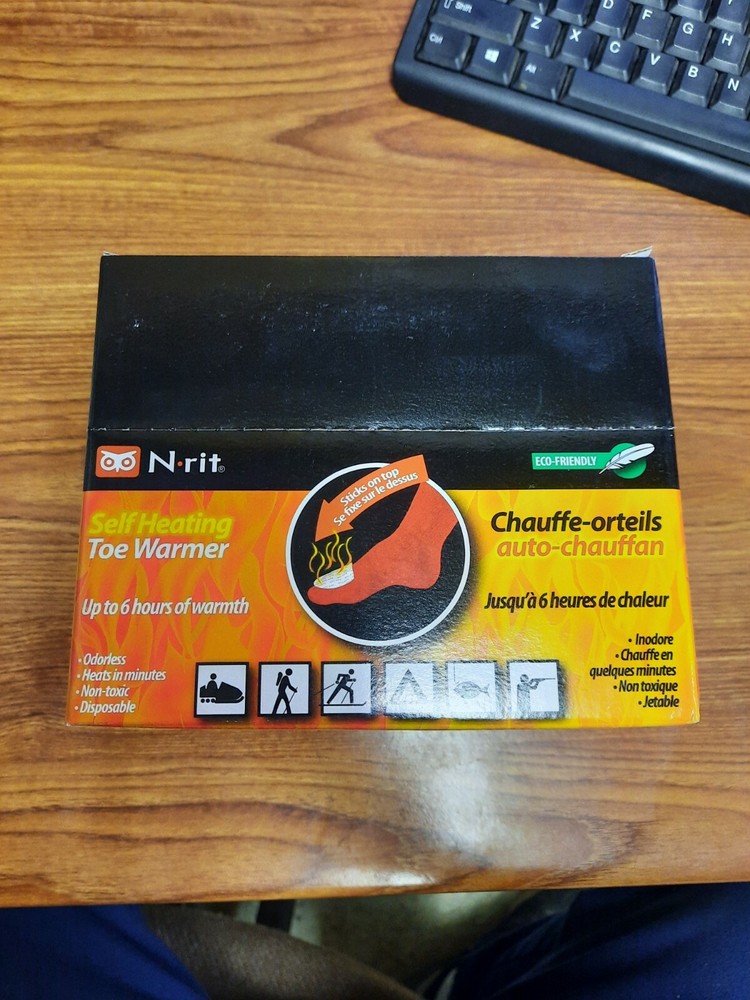 N_RIT Self Heating Toe Warmers-Full Box