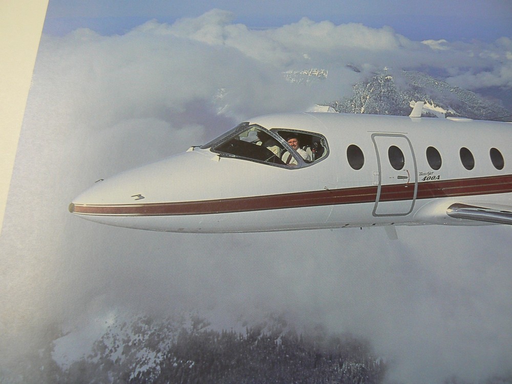 Retired Beechcraft Beechjet 400A Poster 16x20 Very nice