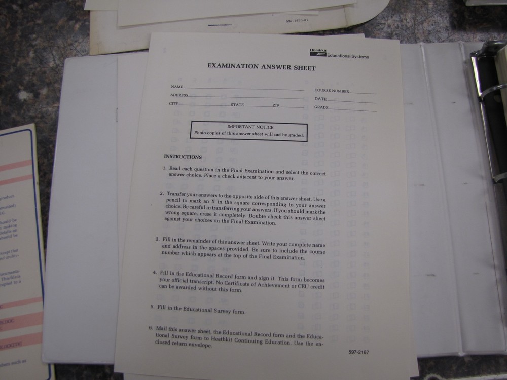 HEATHKIT 1977 Continuing Education for COBOL PROGRAMMING Kit w/ 9 Tapes & Test
