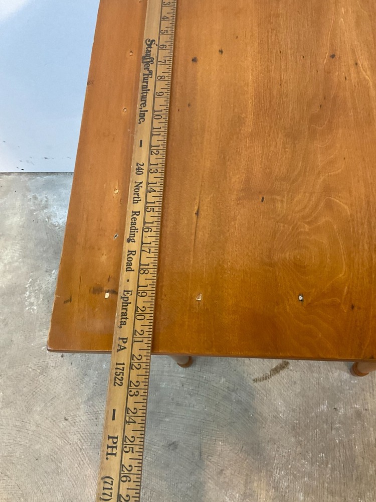 antique night stand Table work sewing sheraton Softwood
