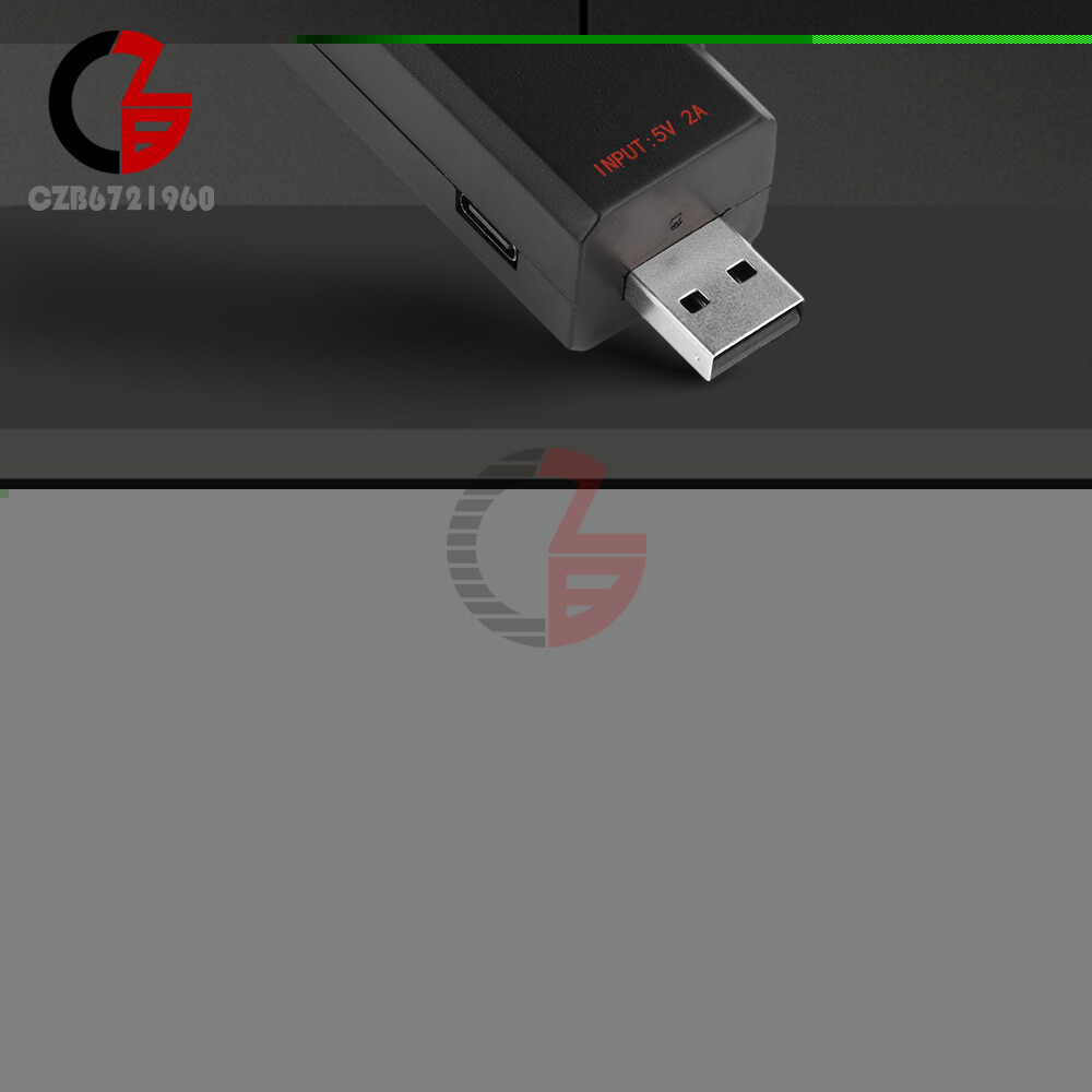 5W DC5V 2A Fan Controller Stepless Speed Control w/ Switch USB Protection Type-C