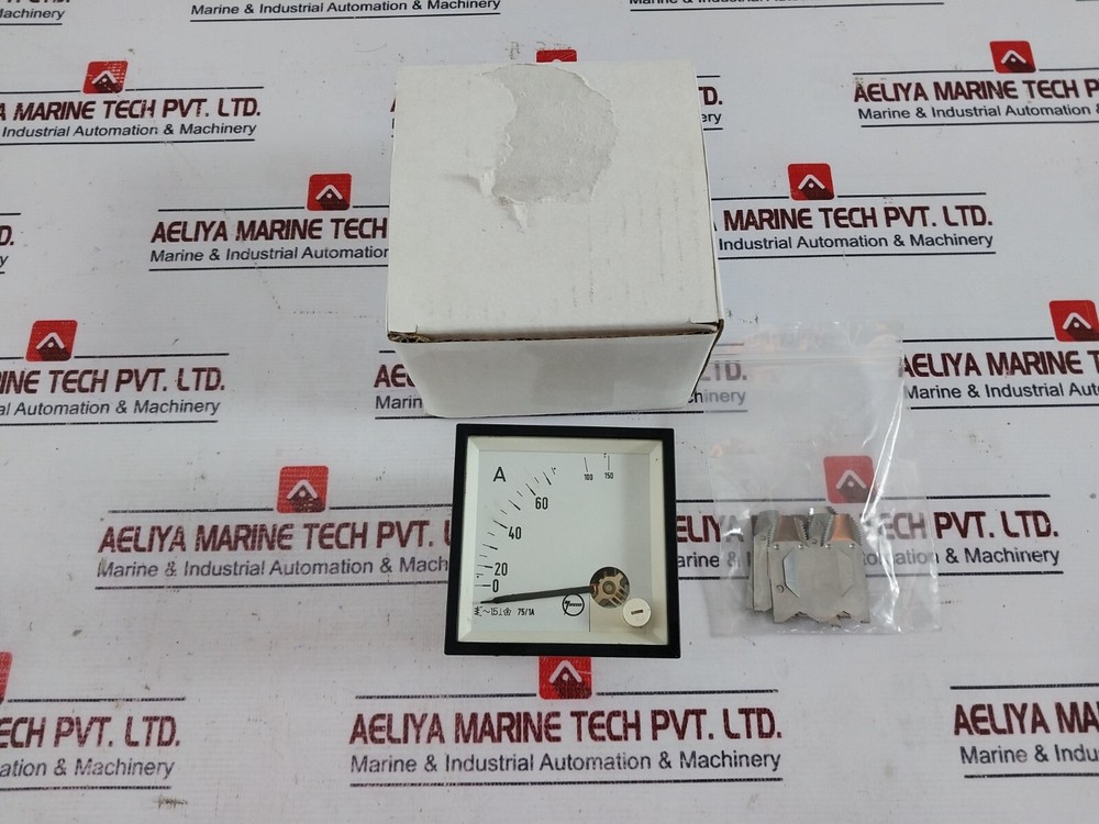 Janssen 75/1a Current Transformer Analog Ammeter