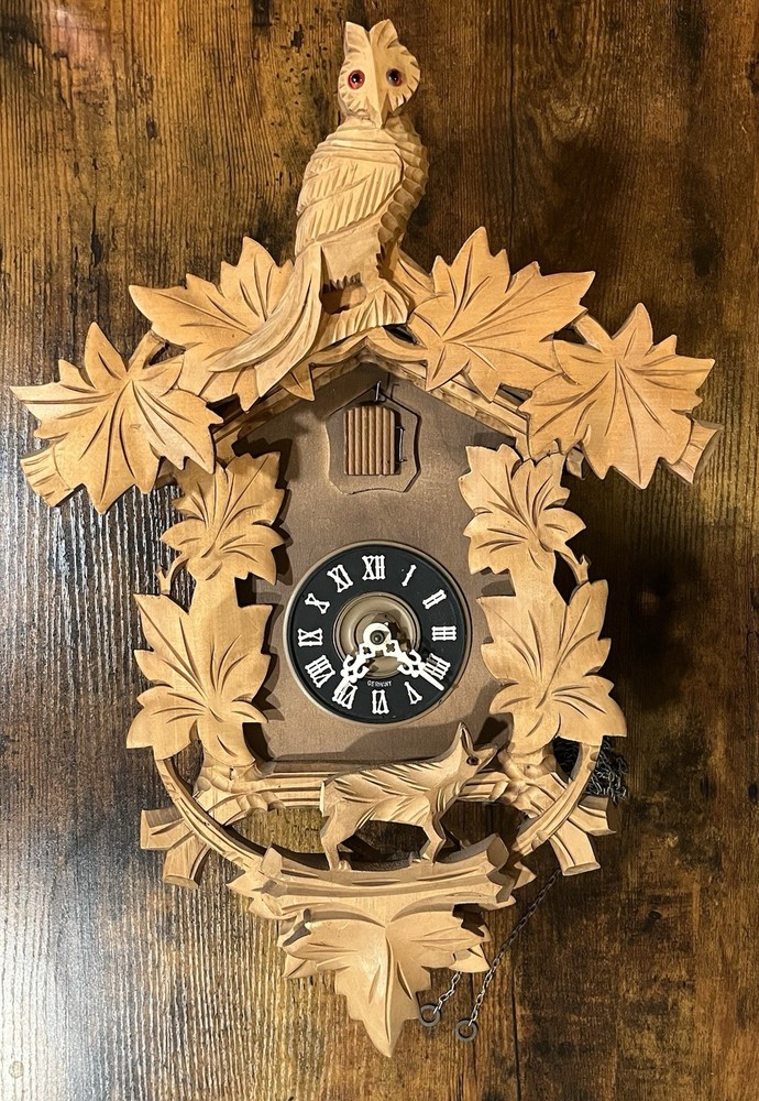 VTG - Cuckoo Clock - 18" - Black Forest - German - Complete!