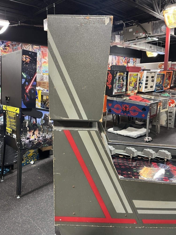 1982 RAPID FIRE ARCADE MACHINE PROF TECHS PLAYS GREAT