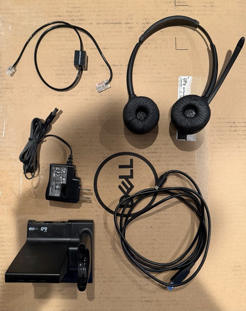 Plantronics Savi W720 Multi-device Noise-Cancel Wireless Headset System