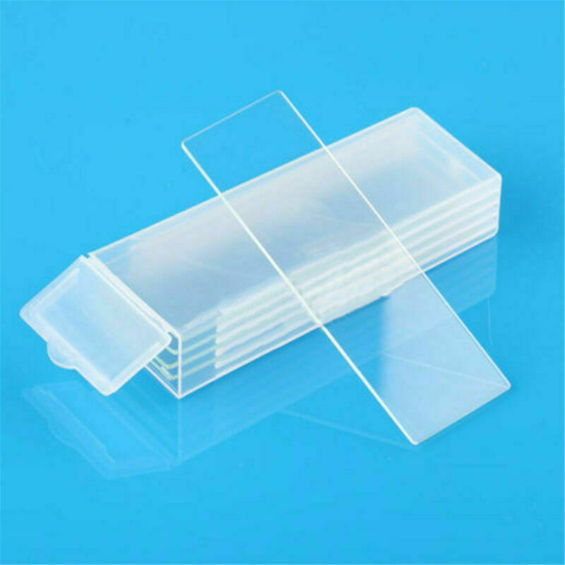 5pcs 1mm Concave Cavity Glass Coverslips Microscope Slide Set Thickness Lab Tool