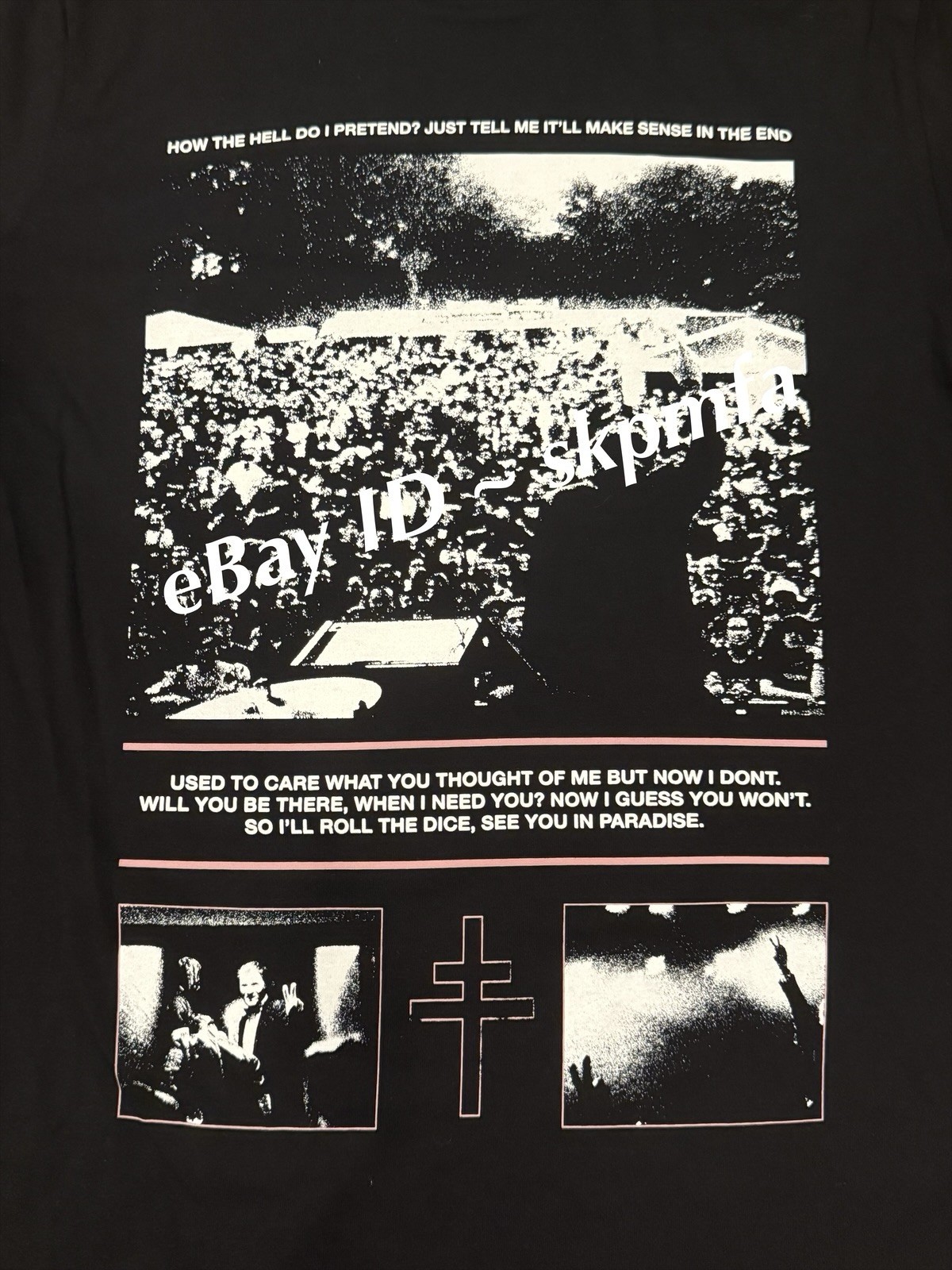 PRESIDENT Shirt Long Sleeve Small 💯 Official Merch 2026 US Tour Small *NEW*