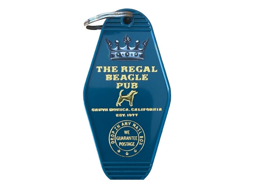 THREES COMPANY inspired Regal Beagle pub keytag