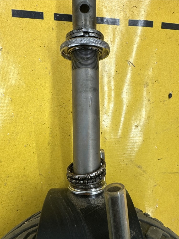 🥇Front Caster & Fork for Pride Maxima Mobility 3-Wheel Scooter 10x3 Solid Wheel