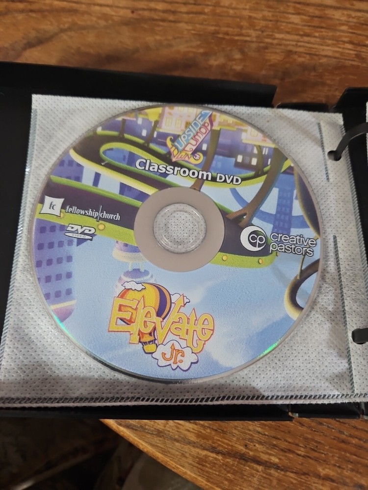 Elevate JR. Kids Home School Curriculum Upside Down Base pack 8 Cds.