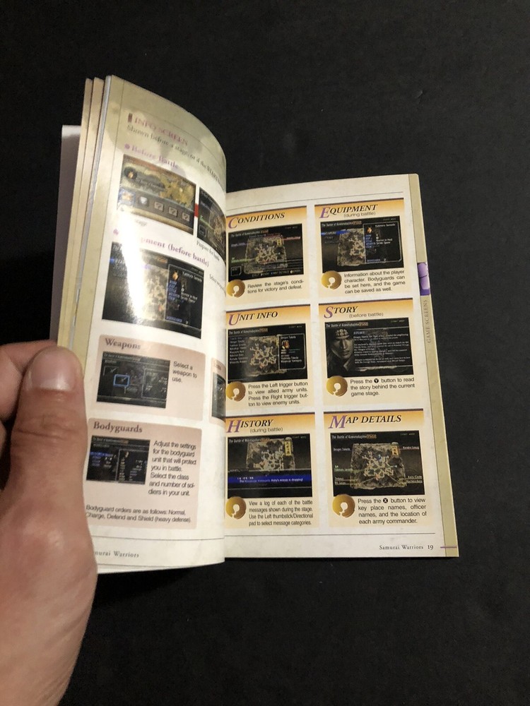 Samurai warriors Xbox Manual Only