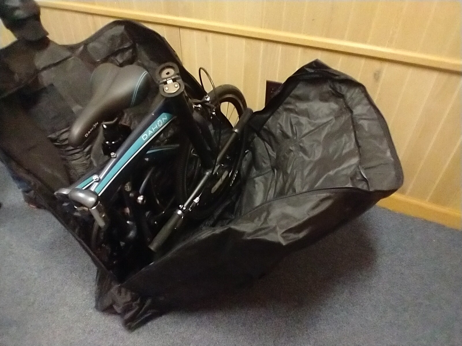 Folding Bicycle Carry Bag Travel Storage Pack-will fit Dahon Tern Brompton bikes