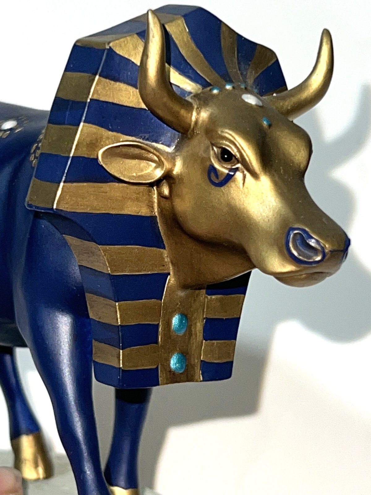 VTG 2000 Cow Parade 9126 Tutancowmon 21371 Westland Egyptian King Tut Figure