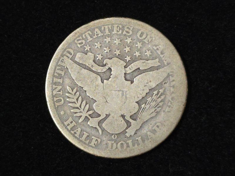 1898-O Barber Silver Half Dollar Good 40324