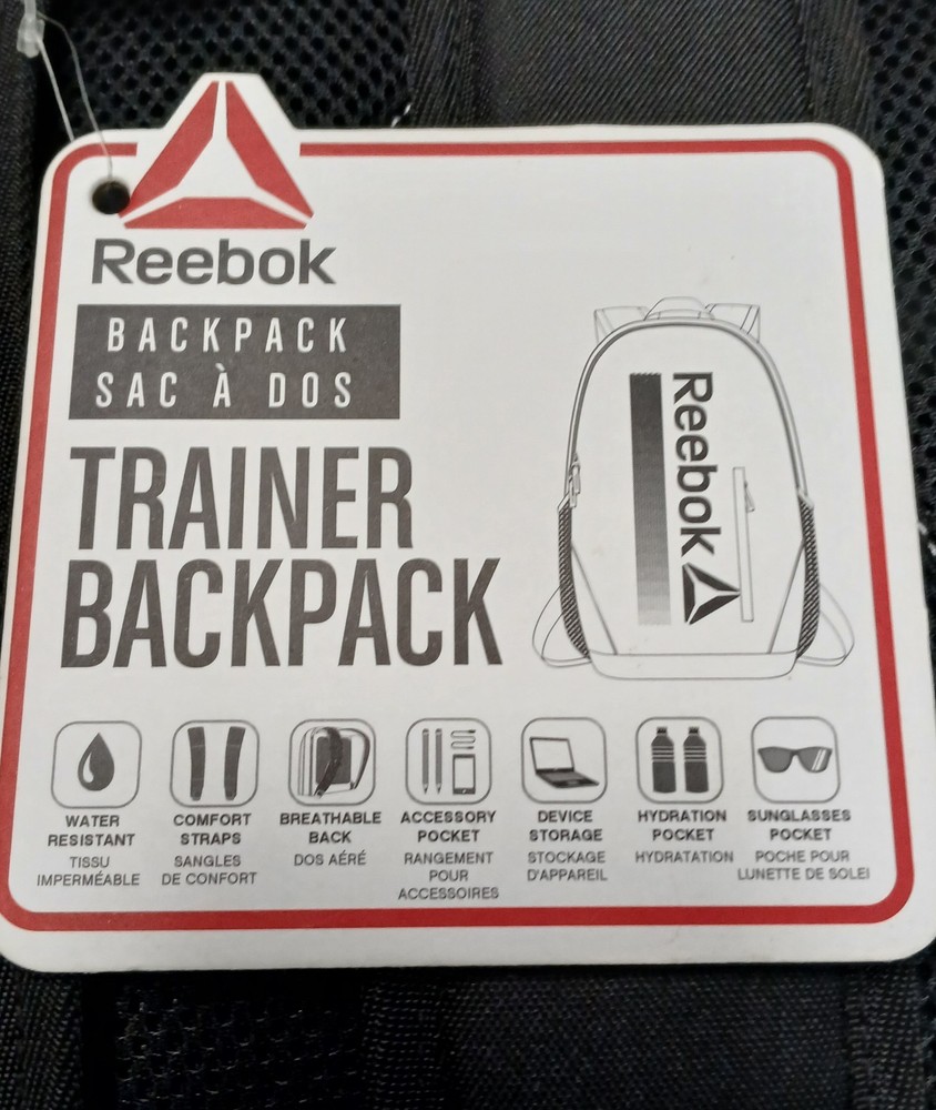 Reebok Trainer Backpack Vector Navy