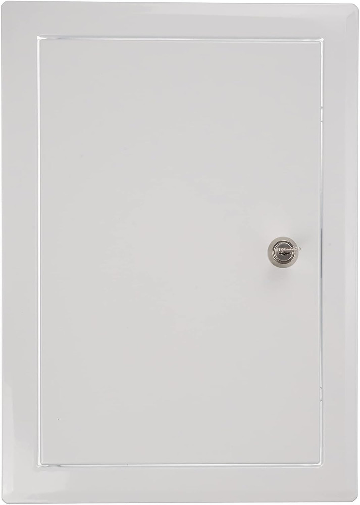 8'' X 12' Inch Lockable Metal Access Panel - Easy Access Door with Locking Mecha
