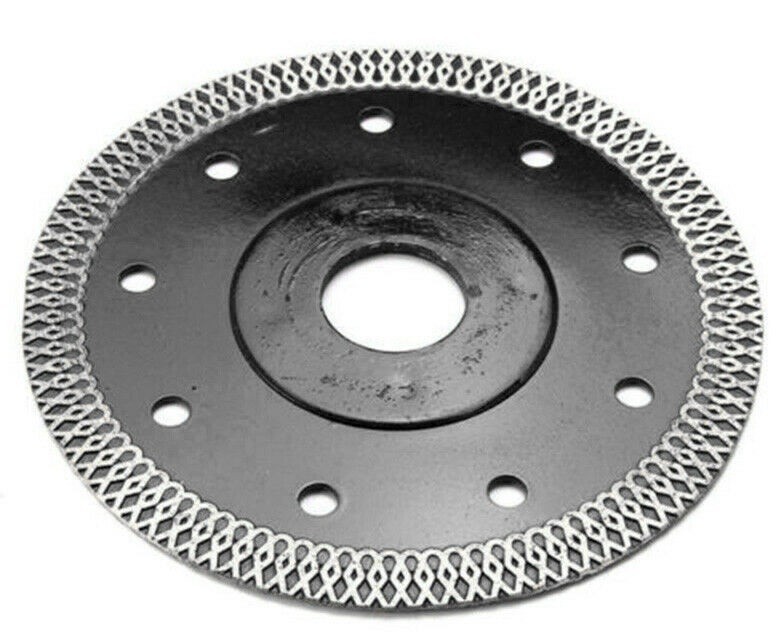 Tile Installer Blade Set 5" Super Thin Mesh Rim + Double-Side Diamond Wheel