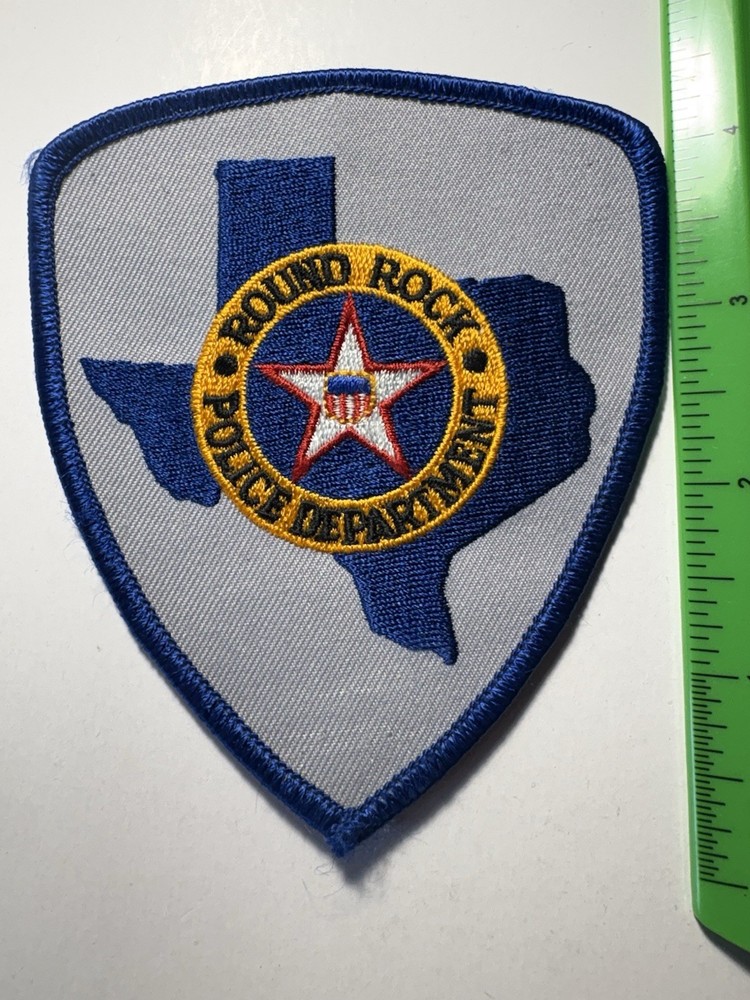 Round Rock Texas Police Patch
