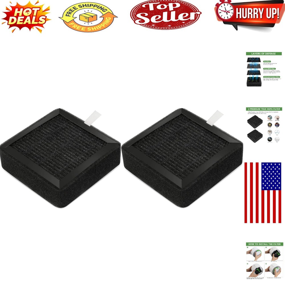 OSIMO 3-in-1 High-Efficiency Replacement Filter (2-Pack)