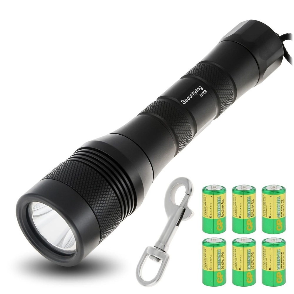 Waterproof 1000 Lumens LED Diving Flashlight Underwater 150m Super Bright LED...