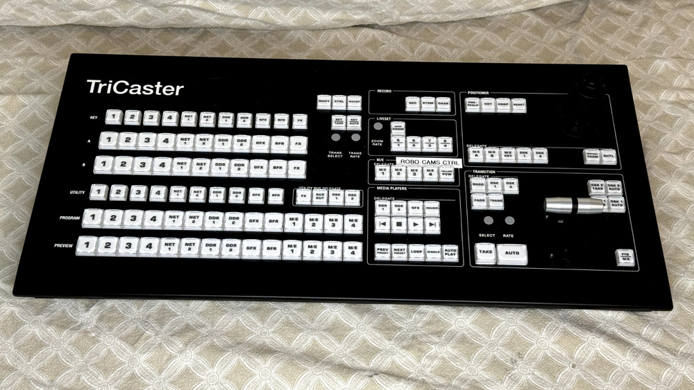 NewTek TriCaster XD460 Control Surface for Video Production Systems