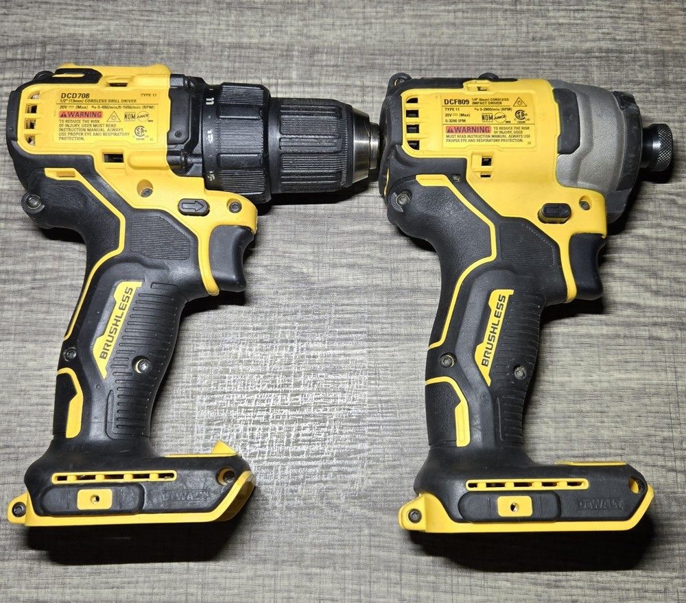 DEWALT Atomic 20V Max Cordless Brushless Compact Drill/Impact Driver Combo Kit