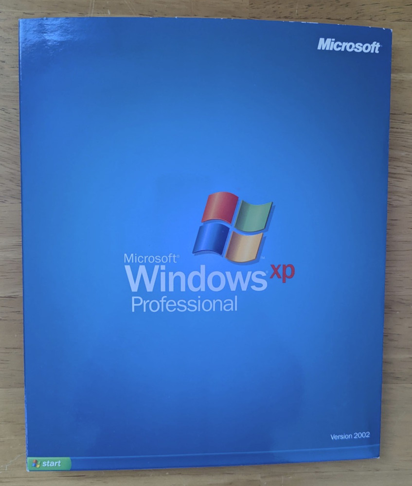 Microsoft Windows XP Professional Version 2002 Upgrade