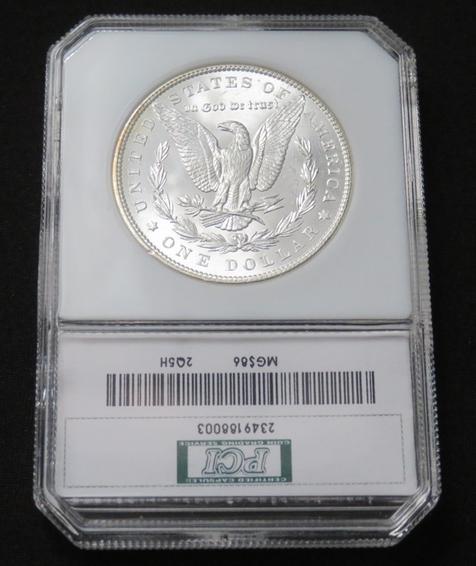 1886 Morgan Dollar. Premium Quality. GEM Uncirculated