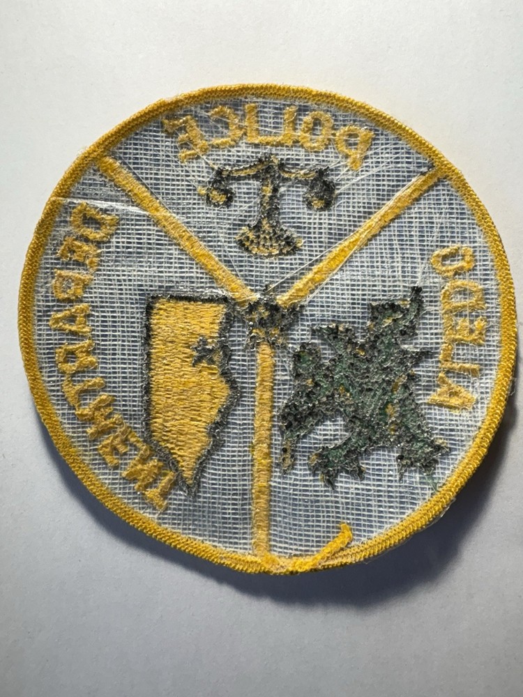 Aledo Illinois Police Patch