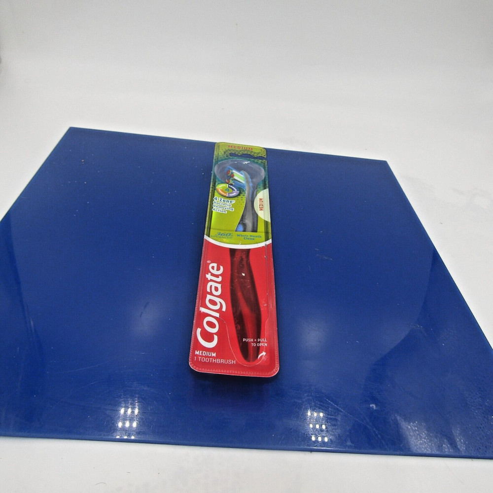 Colgate 360° Advanced 4 Zone Bacteria Removing Action Toothbrush Medium