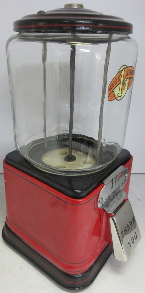 VICTOR MODEL K / SIDEWINDER PENNY VENDING MACHINE