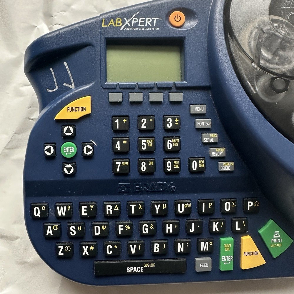 Brady Labxpert Laboratory Label Printer With Power Supply/ Label maker/Printer