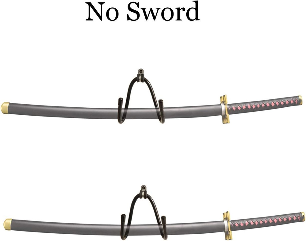 Adjustable Sword Wall Mount Rack Hanger Holder Hook Stand for Swords, Dagger, Ax