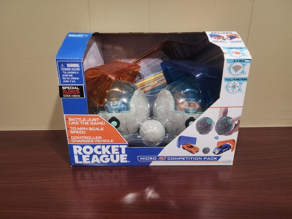 NEW Rocket League Micro RC Competition Pack Only At Walmart In Game Content Code
