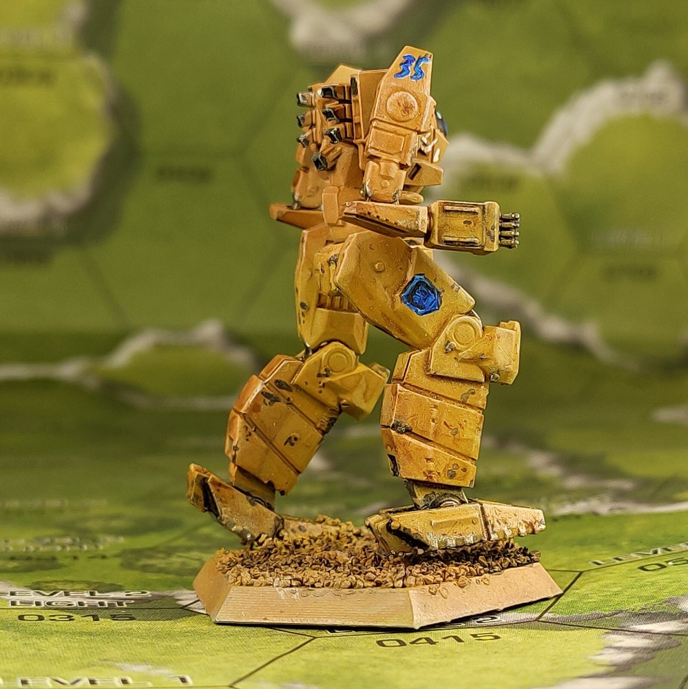 STEALL Mech Miniature Compatible with Battletech