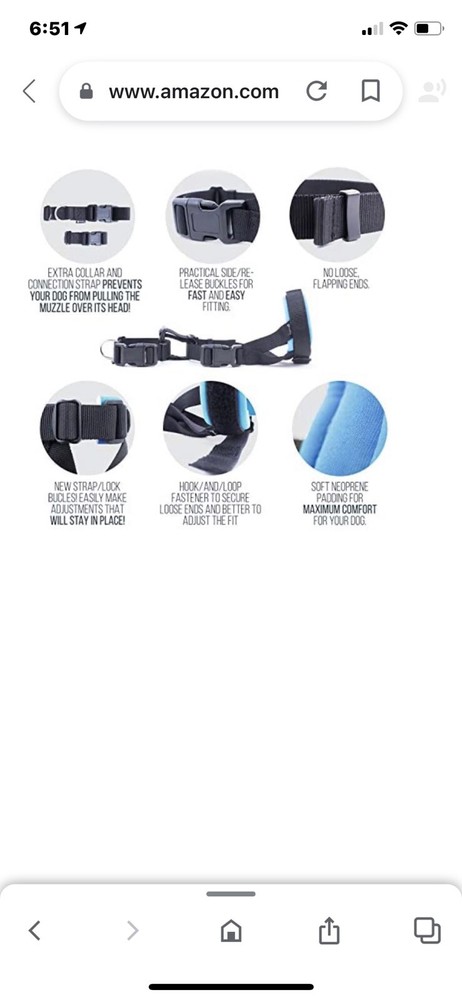 Premier Pet Dog Muzzle for S size