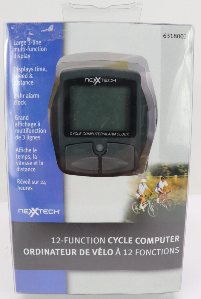 Nexxtech 12 function Cycle Computer 6318002