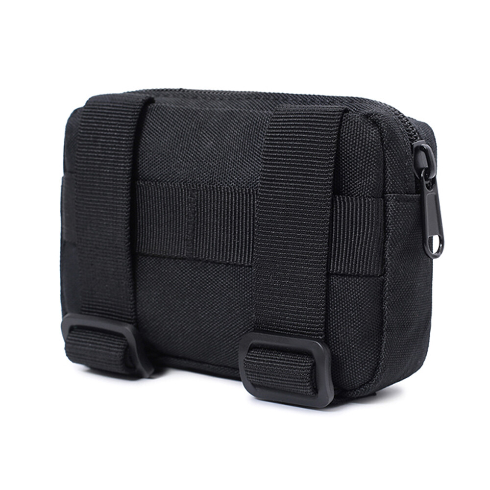 Tactical Molle Horizontal Admin Pouch Multi-Purpose EDC Utility Tool Pouch Bag