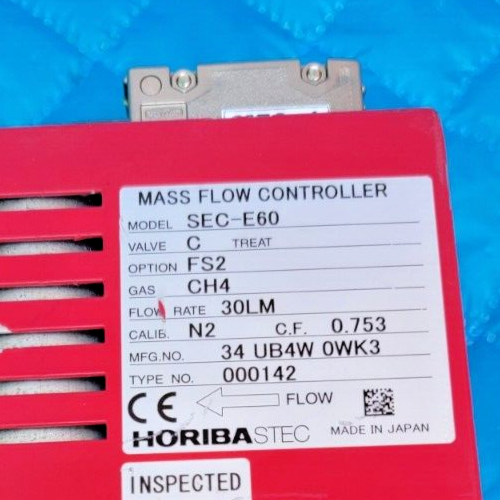 Horiba STEC MASS FLOW CONTROLLER SEC-E60