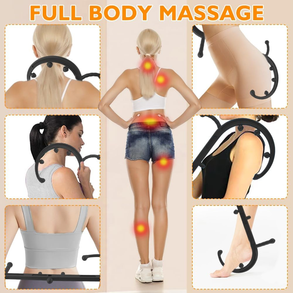 Massage Trigger Point Cane Muscle Release Tool Self Massages Hook Cane Full Body
