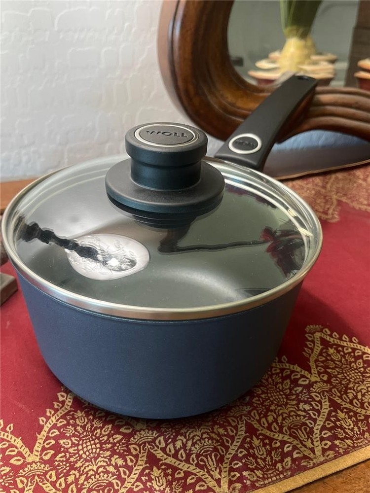 WOLL Cookware DIAMOND LITE INDUCTION SAUCE PAN with HANDLE / LID- NICE!