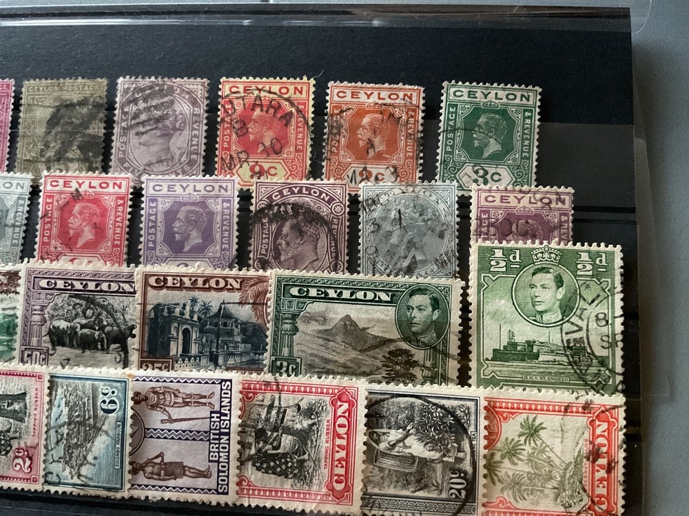 Ceylon used stamps B1314