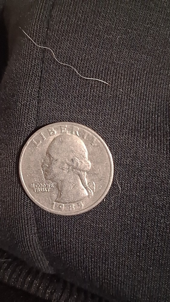 1985-P Washington quarter Error Coin