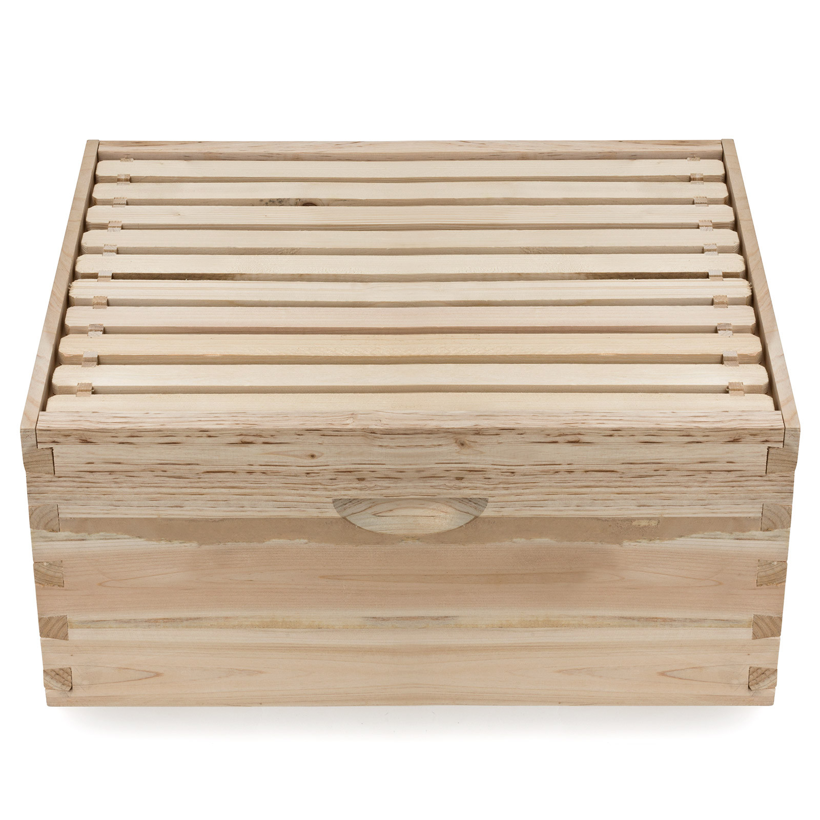 Beehive 10 Frame Add-On Super with 10 Deep Frames Langstroth Beekeeping