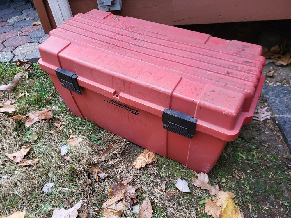 Snap-on Bluepoint YA486 Toolbox Red Tool Chest Box Powerlatch